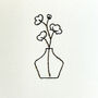 Pack Of Three 'Flower' Hand Embroidered Cards, thumbnail 4 of 7