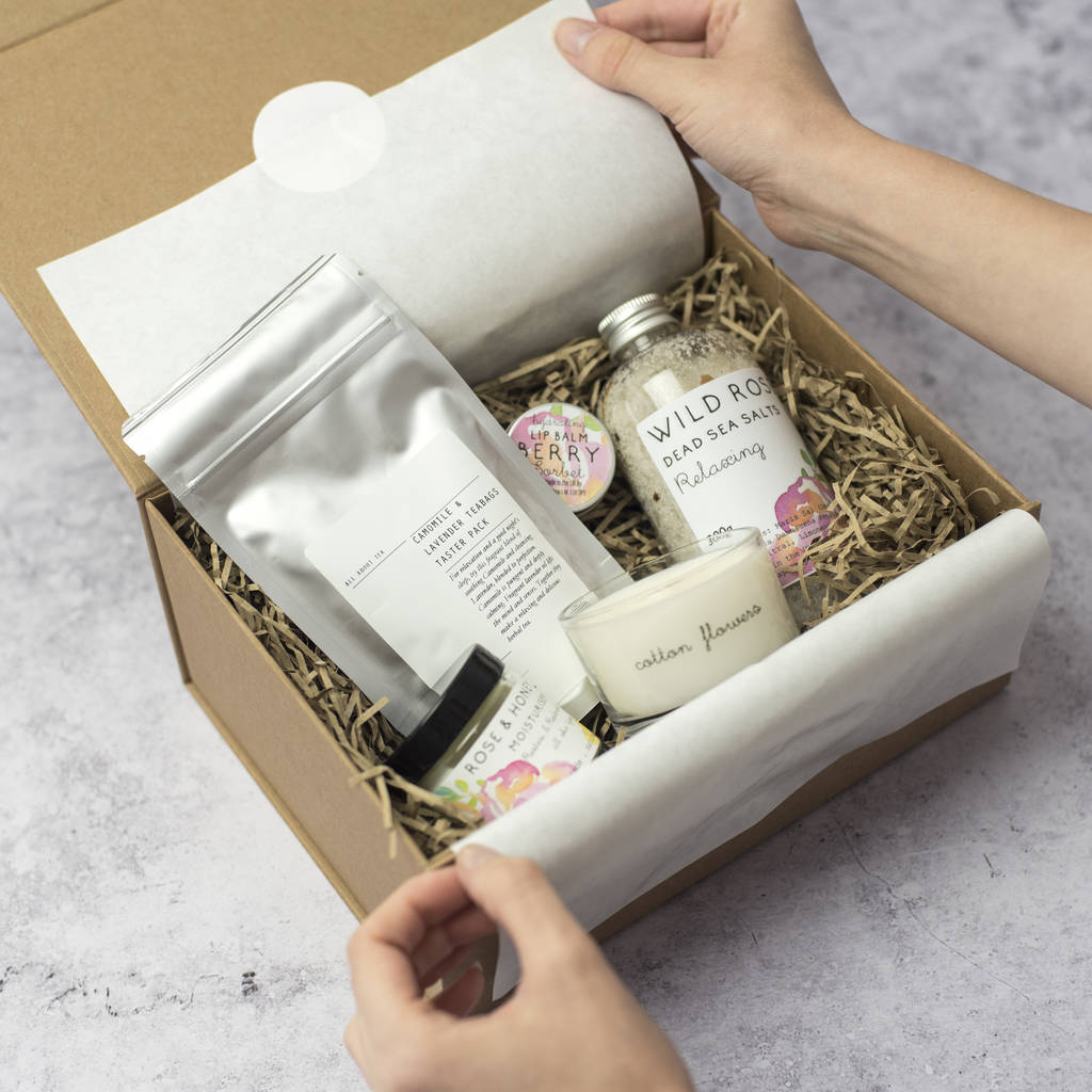 Personalised 'Secret Garden' Beauty Gift Box By Fora Creative ...