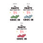 Personalised Funny 'The Party Don't Start' Croc Shoe Mug, thumbnail 3 of 6