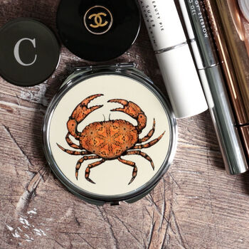 Crab Compact Mirror Gift Set, 3 of 10
