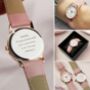 Personalised Girls Pink Watch, thumbnail 3 of 4