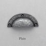 Cup Drawer Pulls Pewter Kitchen Cupboard Door Handles, thumbnail 2 of 7