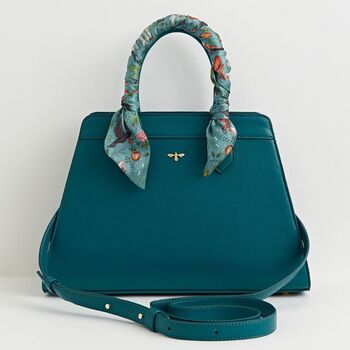Into The Woods Teal Tote, 5 of 5