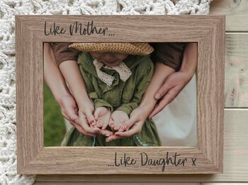 Like Mother Like Daughter Photo Frame, 2 of 2