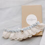 Vintage Embroidered Cotton Lace Garter, thumbnail 3 of 9