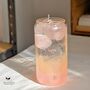 Personalised Gift Box Of Lychee Peach Cocktails Candle With Free Greeting Card, thumbnail 1 of 4