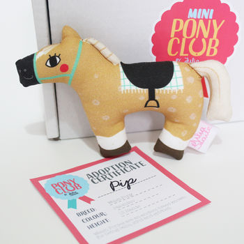 Horse Soft Toy Mini, 4 of 7