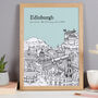 Personalised Edinburgh Graduation Gift Print, thumbnail 8 of 9