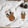 Personalised Reindeer Christmas Outfit Gift Set, thumbnail 2 of 8