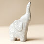 Grey Ceramic Elephant Ring Holder, thumbnail 2 of 4