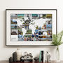 Personalised World Travel Photo Collage Map, thumbnail 4 of 12