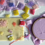 Make A Coral Inspired 3D Beaded Hoop Kit, Lilac, thumbnail 3 of 9