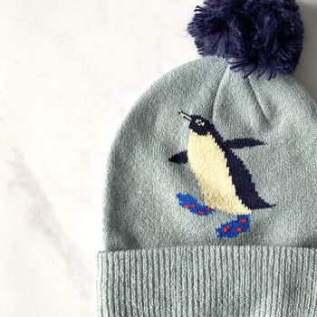 Little Penguin Or Polar Bear Baby Hat, 2 of 7