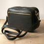 Studded Cross Body Box Leather Personalised Handbag, thumbnail 8 of 12