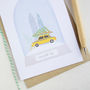 Pack Of Six City Snow Globe Christmas Cards, thumbnail 3 of 8