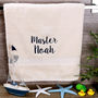 Personalised Master / Little Miss Children's Towel, thumbnail 1 of 6
