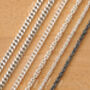 Heavy Silver Chain Necklace For Men, thumbnail 1 of 4