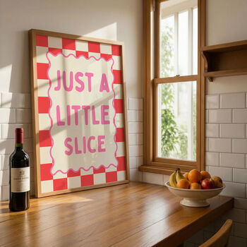 Just A Little Slice Kitchen Art Print, 2 of 5