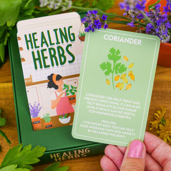 Healing Herbs Card Pack, 2 of 4