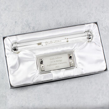Graduation Gifts Silver Graduation Certificate Holder, 5 of 6