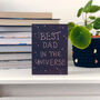 Father's Day Card 'Best Dad In The Universe', thumbnail 2 of 4