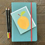 Mini Lemon Greetings Card, thumbnail 4 of 5