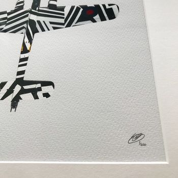 'Dazzle Bomber' Limited Edition Print, 6 of 6