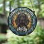 Cocker Spaniel Black Memorial Suncatcher, thumbnail 3 of 6