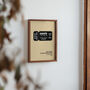 Personalised Oasis 'Live 25 Tour Retro Ticket Print, thumbnail 11 of 11
