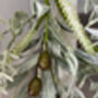 Faux Frosty Olive Garland, thumbnail 3 of 3