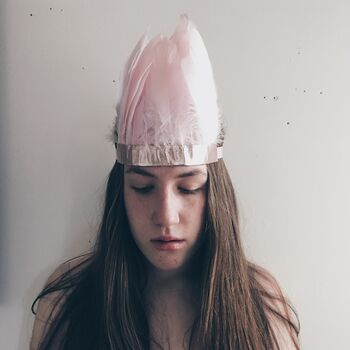 Feather And Leather Headdress, 5 of 12