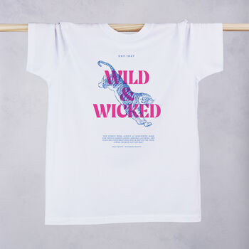 'Wild And Wicked' Bronte T Shirt, 2 of 2