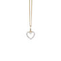 Gold And Diamond Love Heart Necklaces, thumbnail 5 of 10