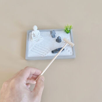 Mini Buddha Zen Garden Relaxation And Meditation Gift, 7 of 11