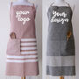 Personalised Pure Cotton Kitchen Apron, thumbnail 1 of 12