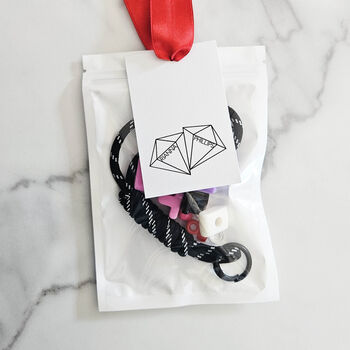 Personalised Diy Letter Bead Handbag Charm, 2 of 7