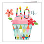 Cupcake 40th Birthday Card, thumbnail 2 of 5