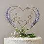 Lilac Lavender Wedding Cake Topper, thumbnail 2 of 8