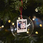 Personalised Photo Glass Bauble, thumbnail 2 of 5