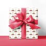 Luxury Quality Christmas Pudding Gift Wrapping Paper, Superior Thickness, thumbnail 1 of 6