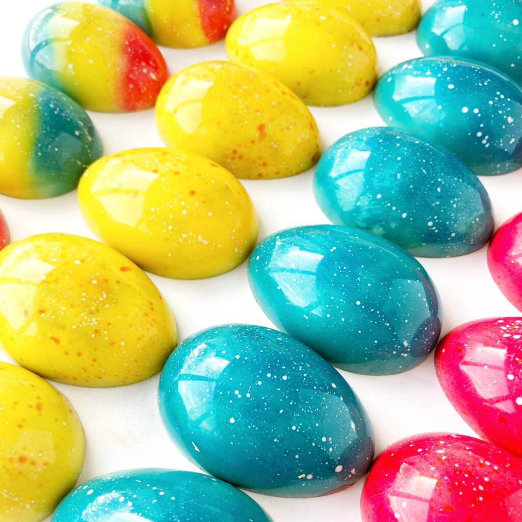 Handcrafted Marshmallow And Macaron Easter Eggs, 1 of 8