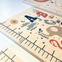 Animal Alphabet Birch Wood Height Chart, thumbnail 5 of 6