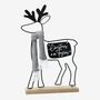 Personalised Christmas Sign Reindeer Your Name Here, thumbnail 2 of 4