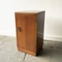 Vintage 1940’s Bedside Cabinet With Decorative Handle, thumbnail 2 of 12