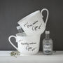 Personalised Gin China Cup With Spotty Inside, thumbnail 3 of 5