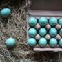 Box Of 60 Mint Green Quails Eggs, thumbnail 2 of 7