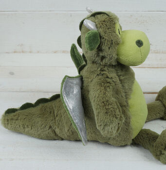 Dragon Soft Plush Toy, Gift Wrapped, From Birth, 4 of 7