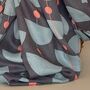 Retro Shapes Scarf In Grey, thumbnail 3 of 4