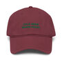 Gustatory Cold Brew Warm Heart. Cotton Embroidered Cap, thumbnail 9 of 12