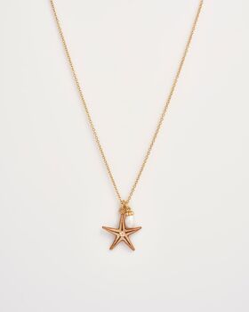 Starfish Short Necklace, 4 of 8